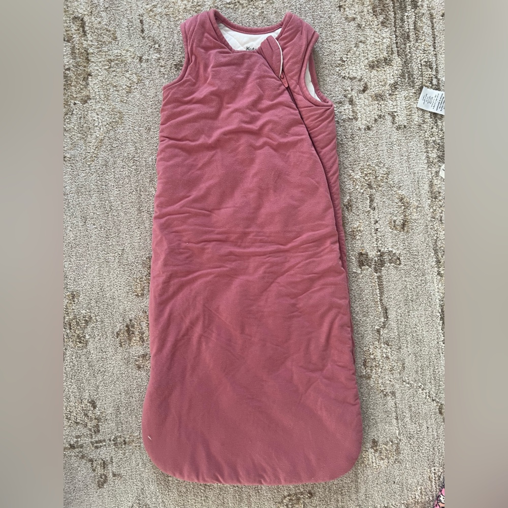 Kyte Plush Sleeveless Sleeping Bag in Mauve 2.5 tog small